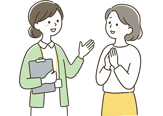 分からないことをすぐ聞ける職場環境の様子